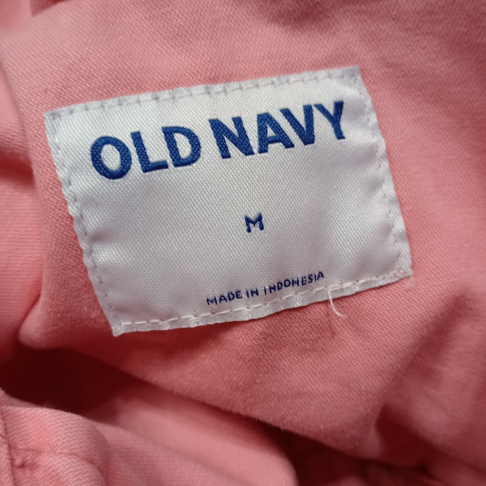 Old Navy Cinched Waist Utility Jacket In Salmon - Picture 5 of 10